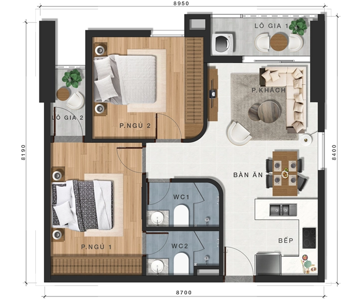căn hộ a1 aurora residences